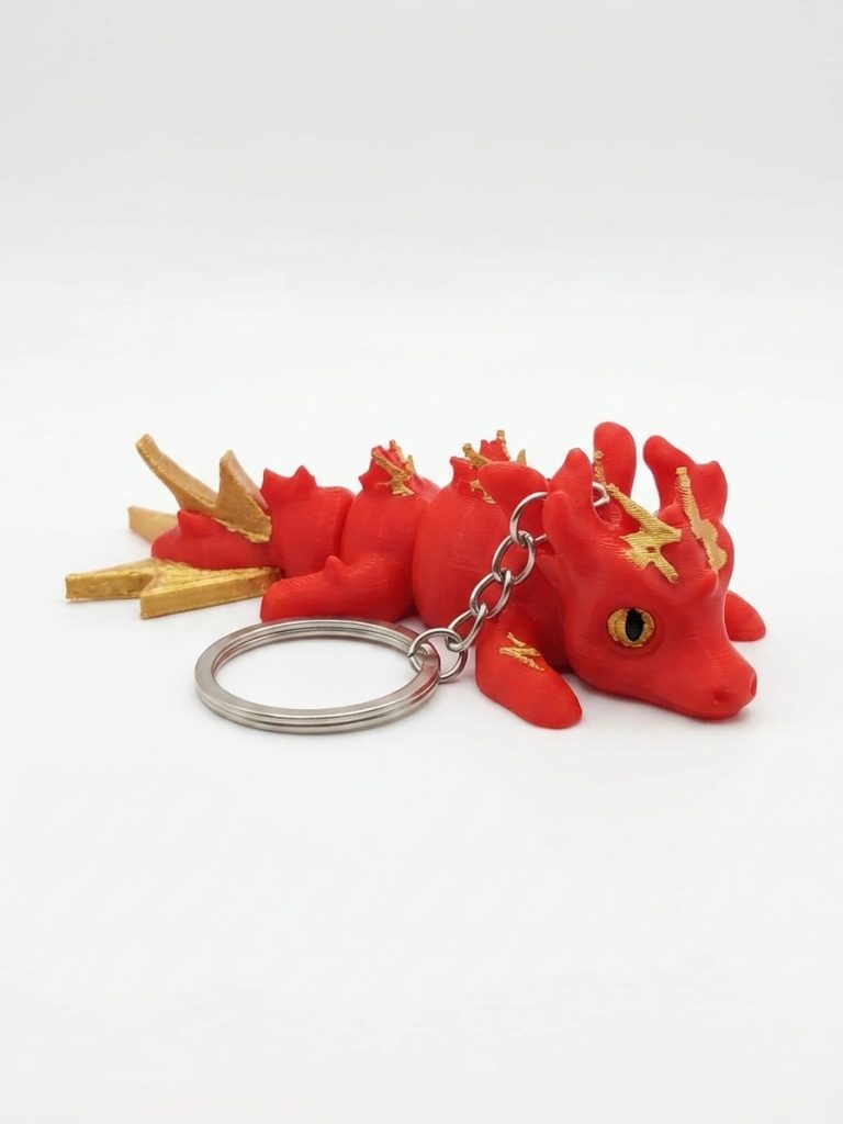 Llavero Dragon Thunder articulado