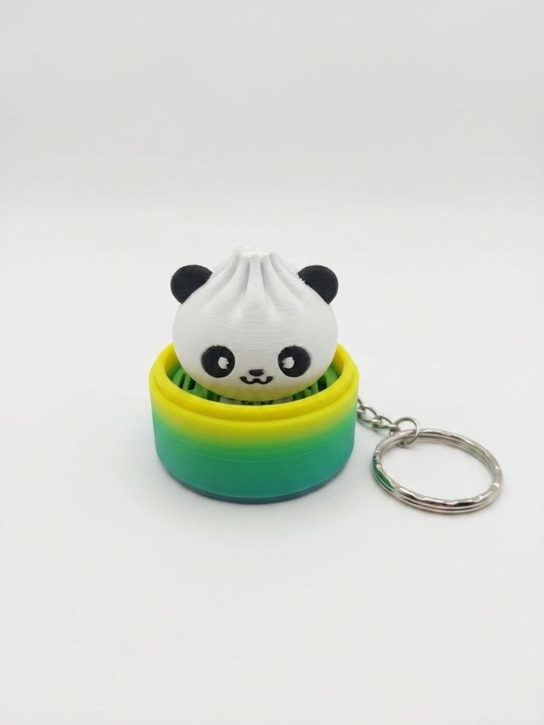 Llavero Panda Clicker