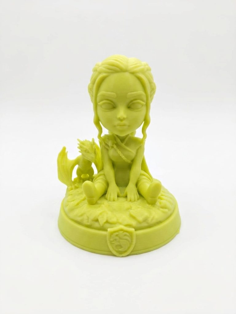 Figura sentaditos de Daenerys Targaryen con Drogon