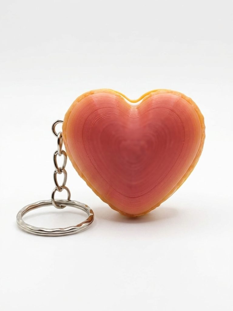 Llavero Galleta de Corazon Clicker