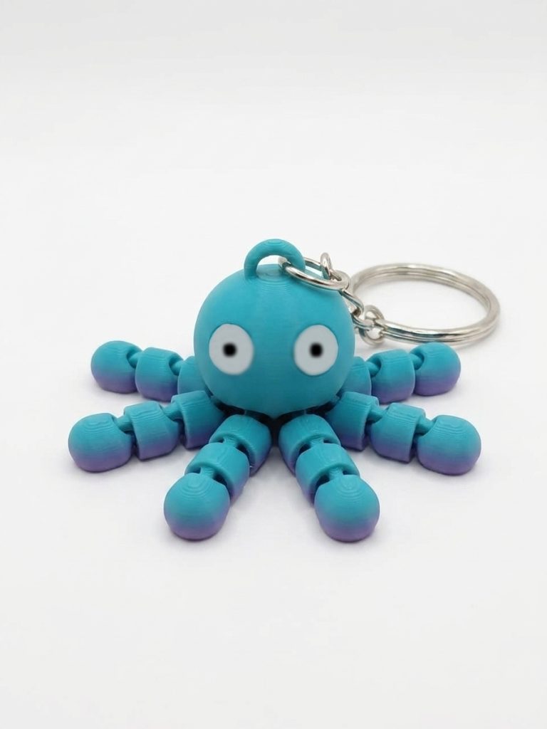 Llavero Pulpo articulado - Flexible