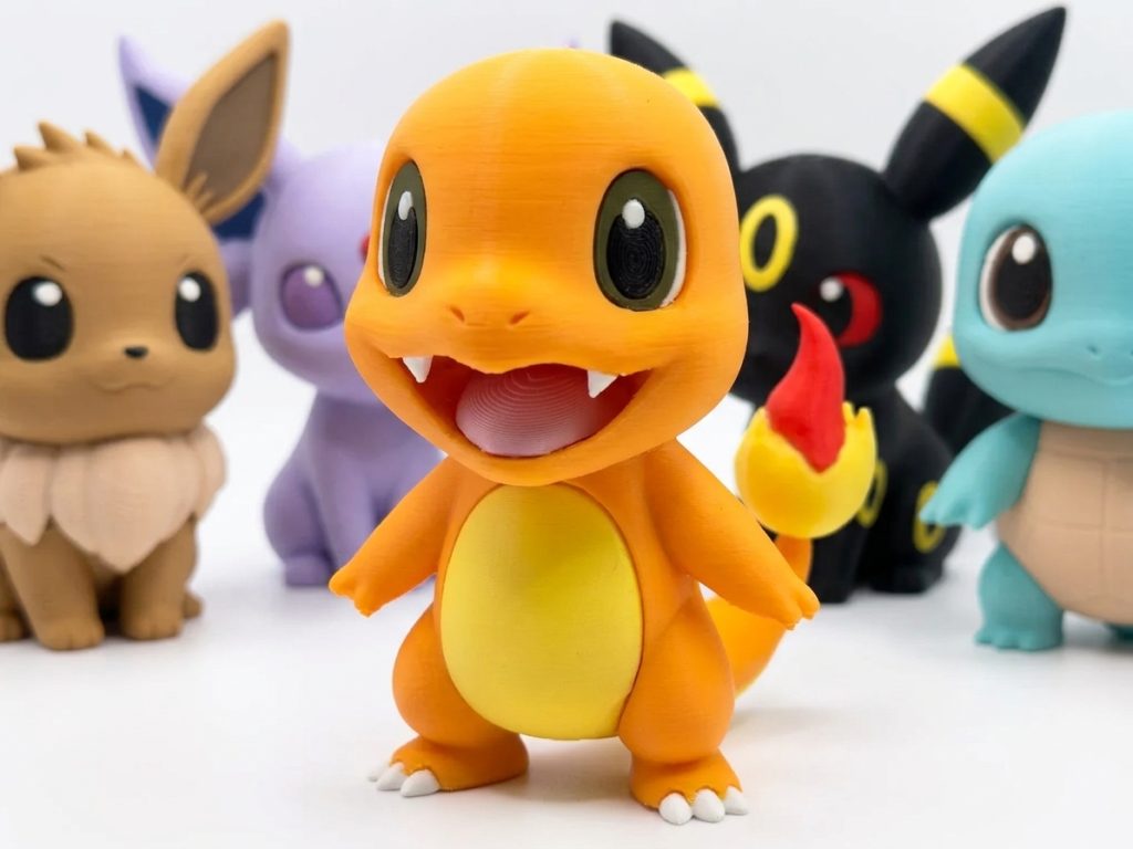 Figuras Pokemon Chibi para Pintar