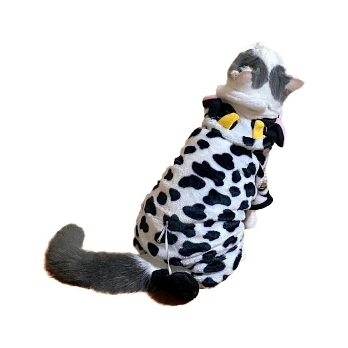 Ropa de Vaca para gato o perro